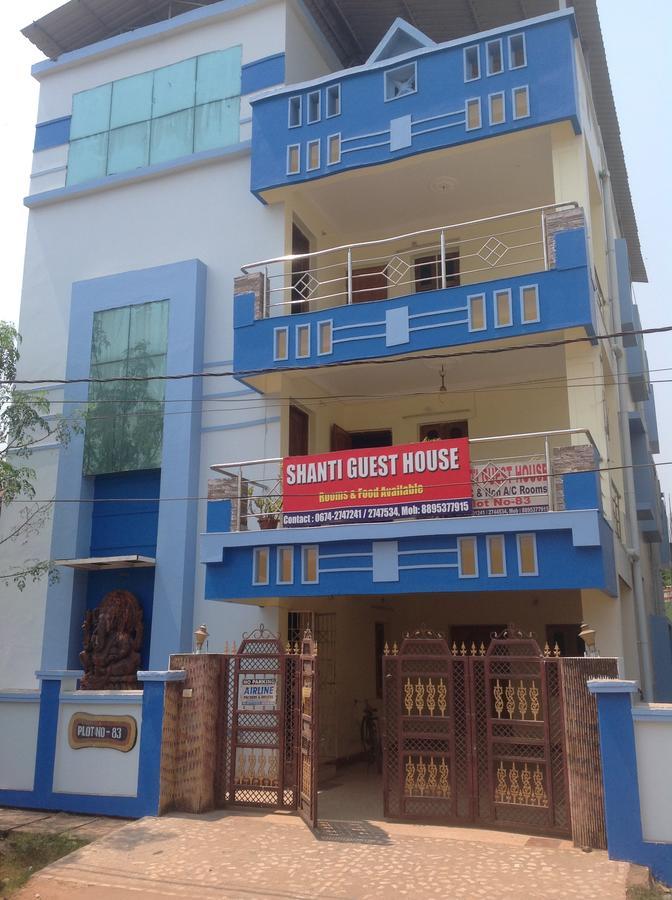 Shanti Guesthouse Бхубанешвар Екстериор снимка